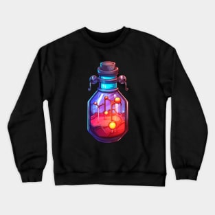 Chemistry Lesson Lab Vial Crewneck Sweatshirt